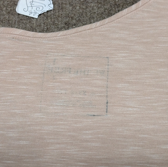 We The Free Dusty Pink Oversize Boho Top Size XS/S New with Tags - Picture 3 of 9